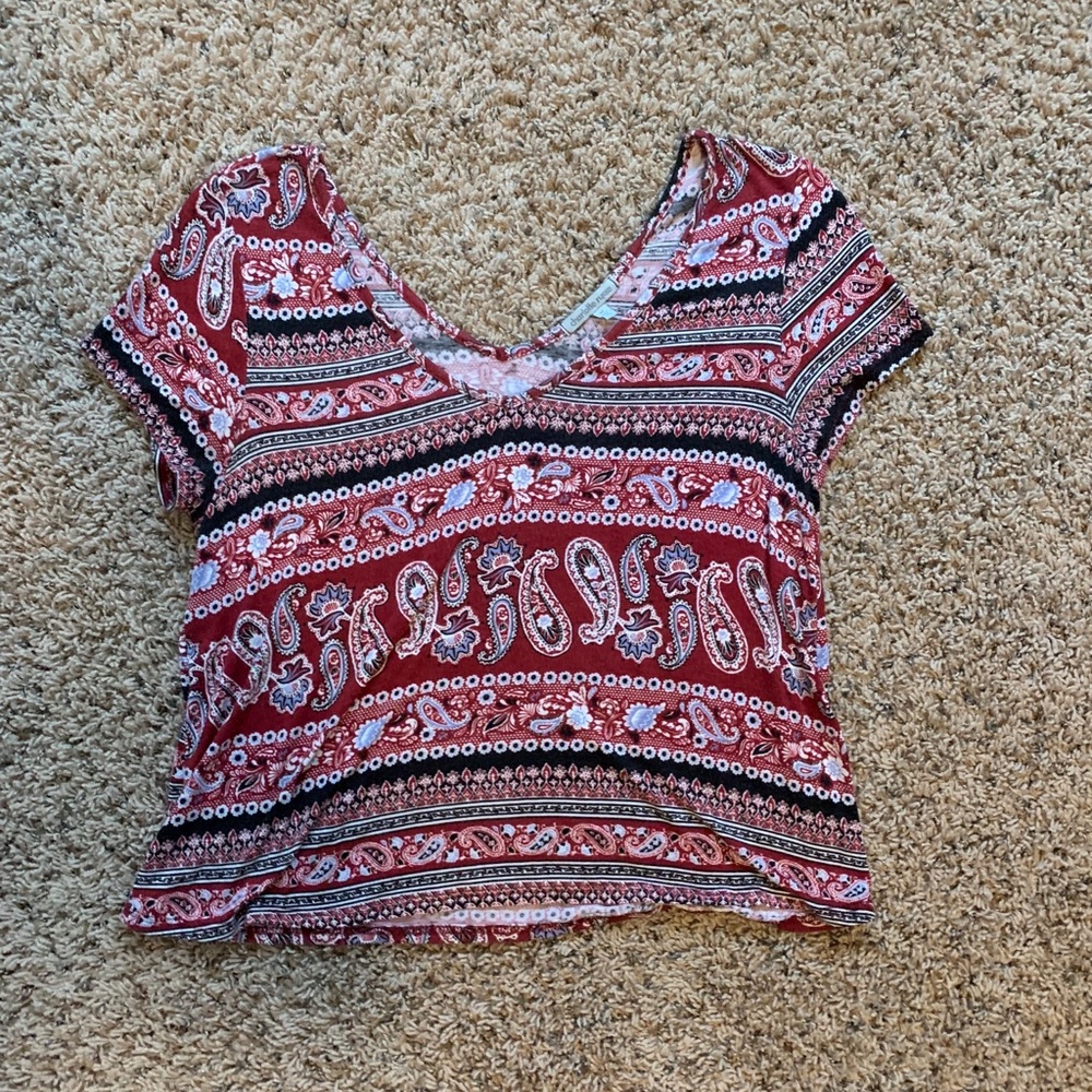Patterned T-shirt